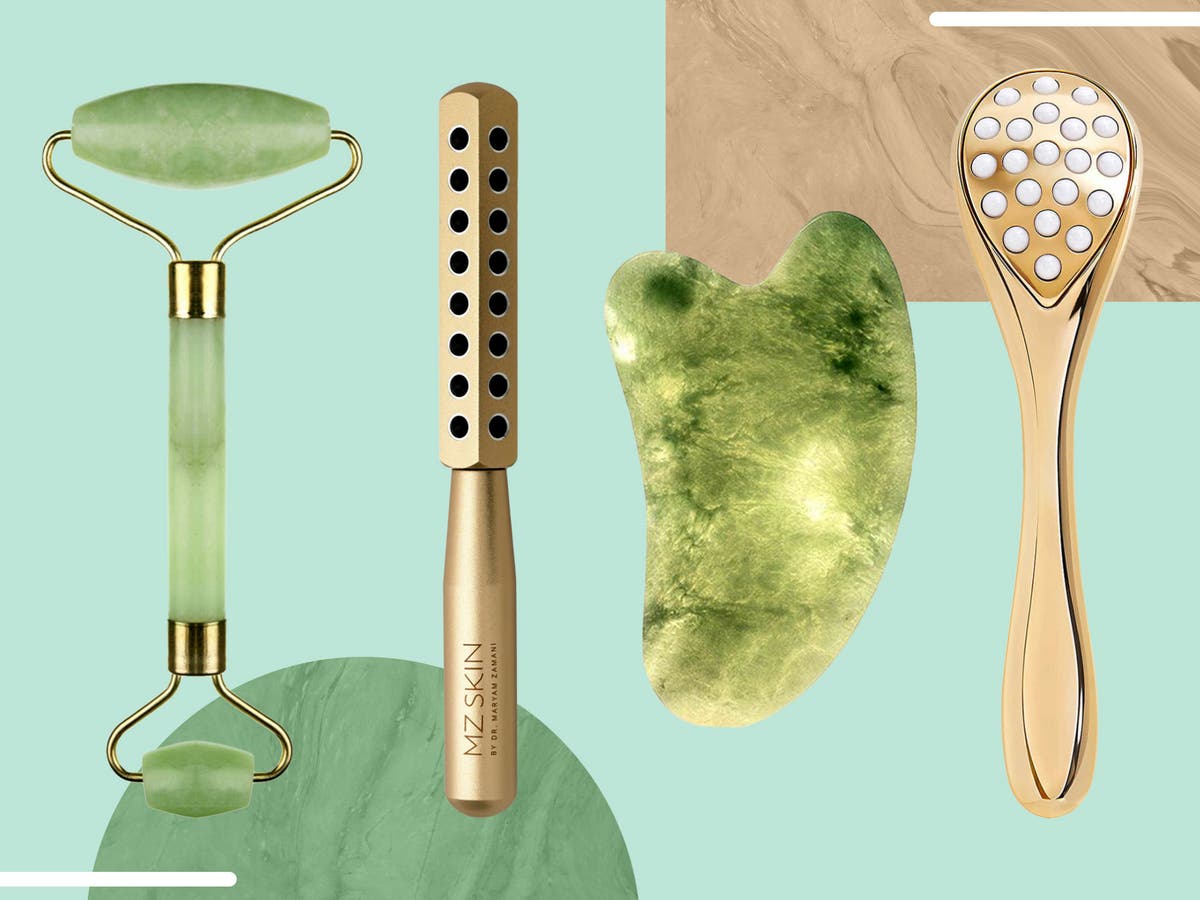 Best face massage tools 2021 Jade rollers, gua sha and electrical